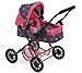 Bayer Chic 2000 555 82 muñeca Carro Smarty, Estrellas Rosa