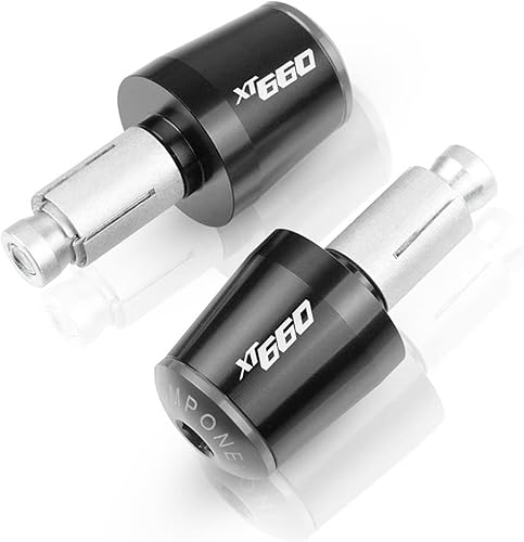 Miniatura 3 de 7/8" 0.866 in para Yamaha XT660/X/R/Z XT 660 XT660X XT660R XT660Z 660X 660R 660R 660Z manillar extremo manillar agarraderas extremo tapa de mano