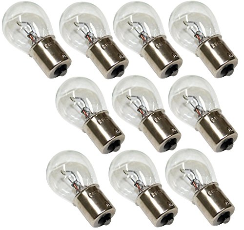 AERZETIX: Lot de 10 Ampoules 24V P21W pour Camion Semi remorque - C1684