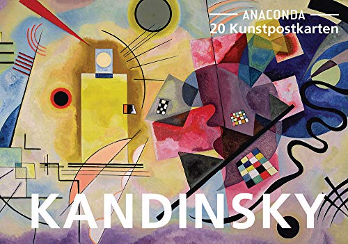 Postkarten-Set Wassily Kandinsky: 18 Kunstpostkarten aus hochwertigem Karton. ca. 0,28€ pro Karte (Anaconda Postkarten, Band 6)