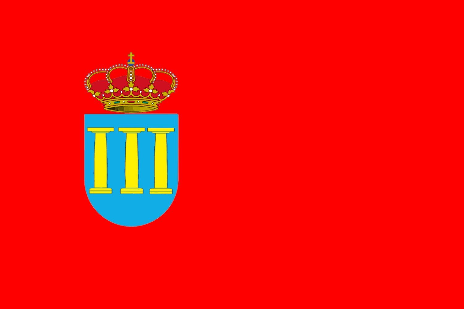 Drapeau Ciudad Rodrigo Salamanca idéal pour décorer vos événements culturels