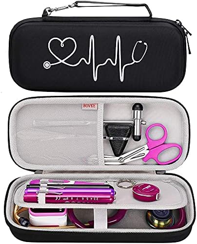 BOVKE Hard Case for 3M Littmann Classic III/Cardiology IV/MDF Stethoscope