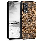 carcasa madera iphone 6 BELLEZA NATURAL: La funda para móvil en marrón claro / negro está diseñada con el tan preciado veteado de madera, lo que convierte a tu smartphone en un accesorio pintoresco a la vez que elegante.