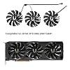 RTX2080 GPU Fan Replacement for Zotac RTX 2080 Ti AMP Graphics Card Cooling Fan (Fan-A(1pc))