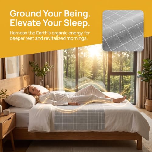 Grounding Sheet for Bed 75% Organic Cotton+25% Pure Silver Fiber, Grounding Fitted Sheets for All Mattress Sizes, with grounding Cord and Test Pen (Gray, 105.5 * 23inch) by HLLBLL - Image 5