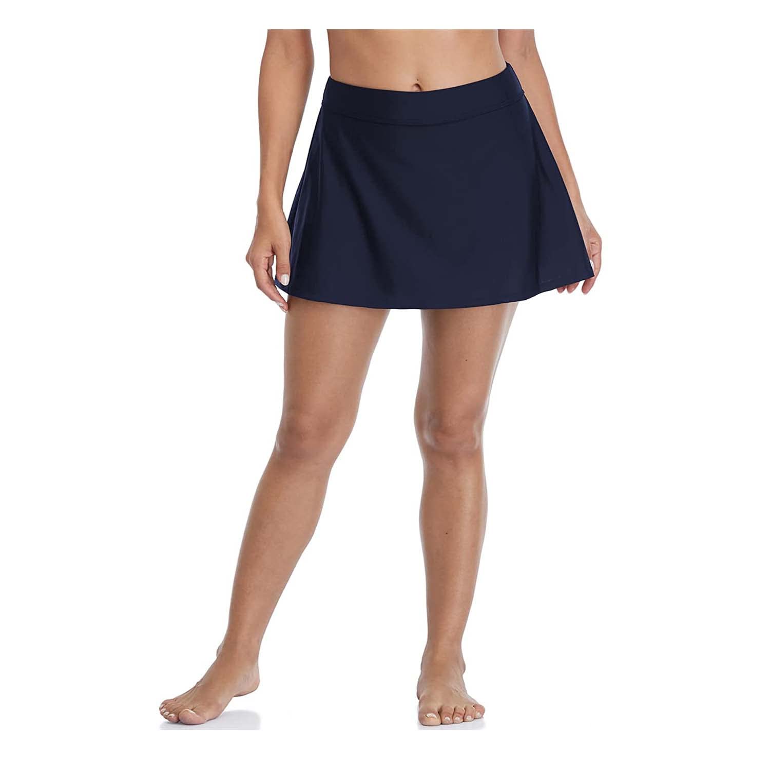 RZLECORT Sports Wear Swim wear Swimsuit/Swimming Skirt with Shorts Attached for Women and Girls-image-31