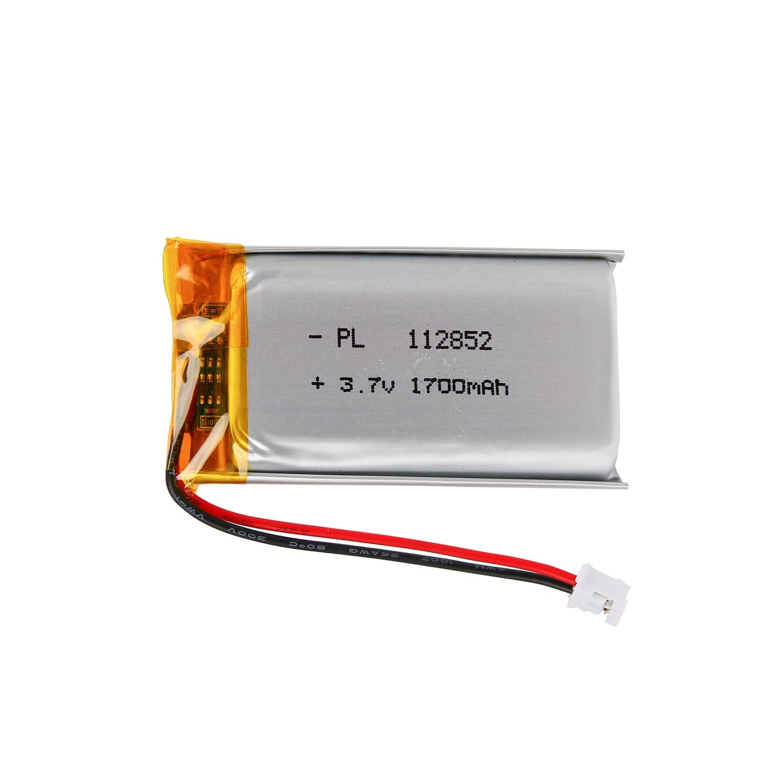 Batería Lipo 3.7V, 380mAh 702030 a Iones de Litio con conexión 2P-PH con Paso 2,0 mm — view 44