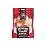 Good Lovin' Turkey Tendon Rings Dog Chews 2.11 oz. Count of 5