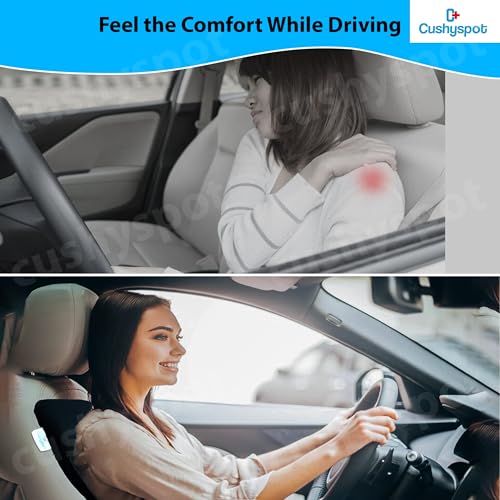 Image of Ergonomic Back Support for Office Chair & Car Seat | Lumbar Support Cushion for Back Pain Relief | Chair Back Support for Back Pain - Posture Corrector