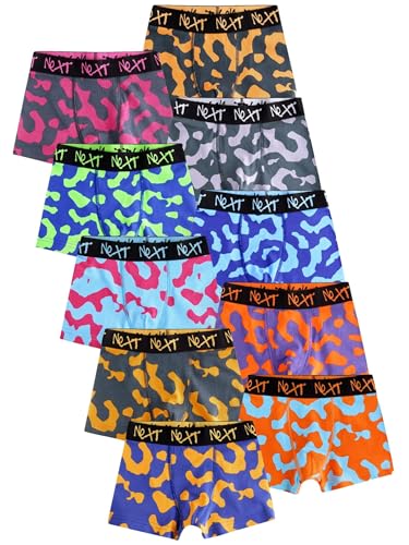 Boxer garçon lot de 10 parfaits pour l'école le sport et les loisirs