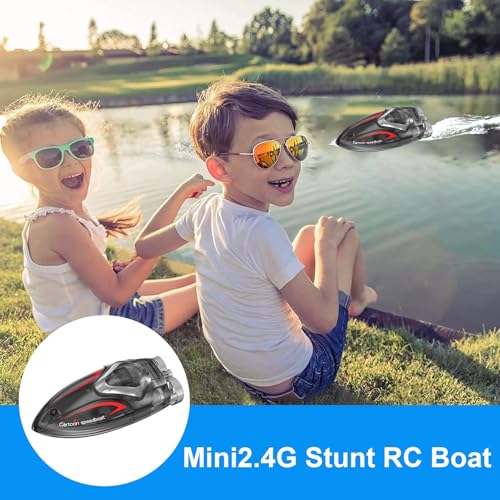 Mini bateau rapide de piscine et accessoires de jeu aquatique télécommandé 2.4GHz