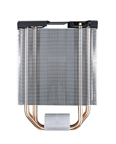 Cooler Master Hyper 212 LED Turbo Black Cover Ventola per CPU '4 Heatpipes, 2x Ventola da 120mm PWM, LED Rossi' RR-212TK-16PR-R1