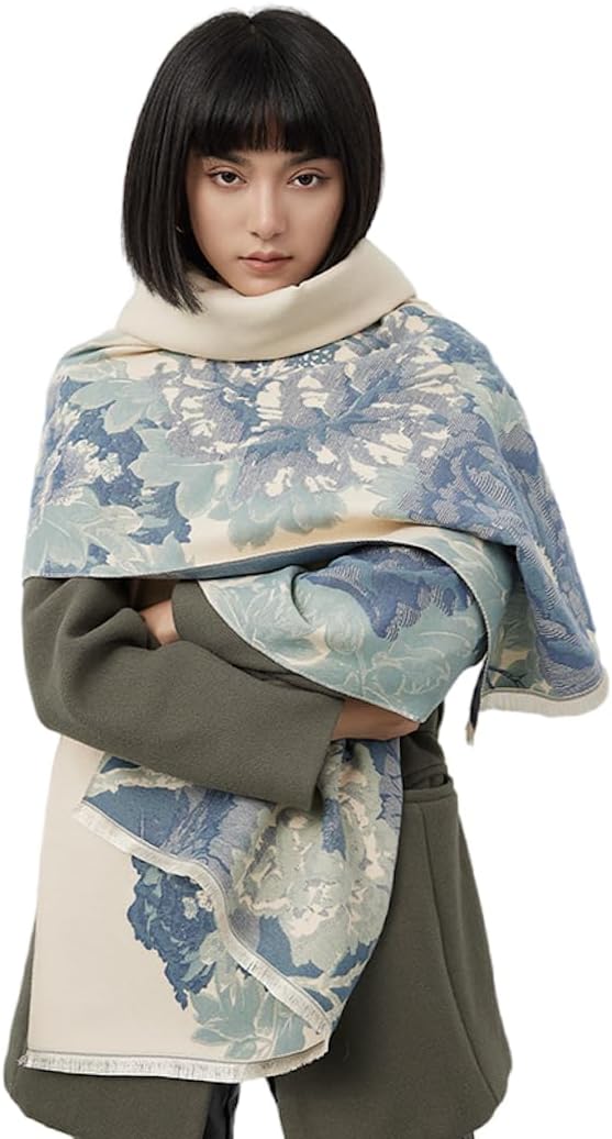 Winter Pashmina Blanket Scarfs Shawls Wraps Open Front Poncho Cape For Women Wedding Evening Dresses