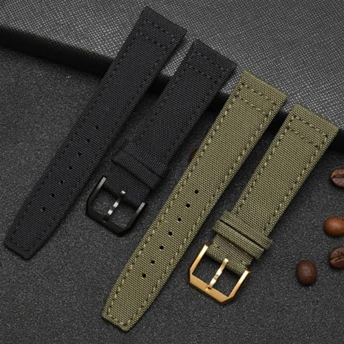 Bracelet de montre en nylon pour style décontracté chic compatible IWC - 4
