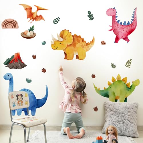 Vinilos grandes de dinosaurios para pared, hogar y decoración infantil miniatura 1