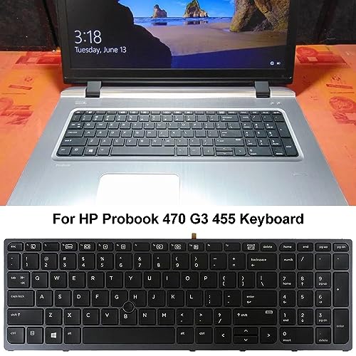 Clavier rétroéclairé PC portable américain accessoire rechange informatique - 4