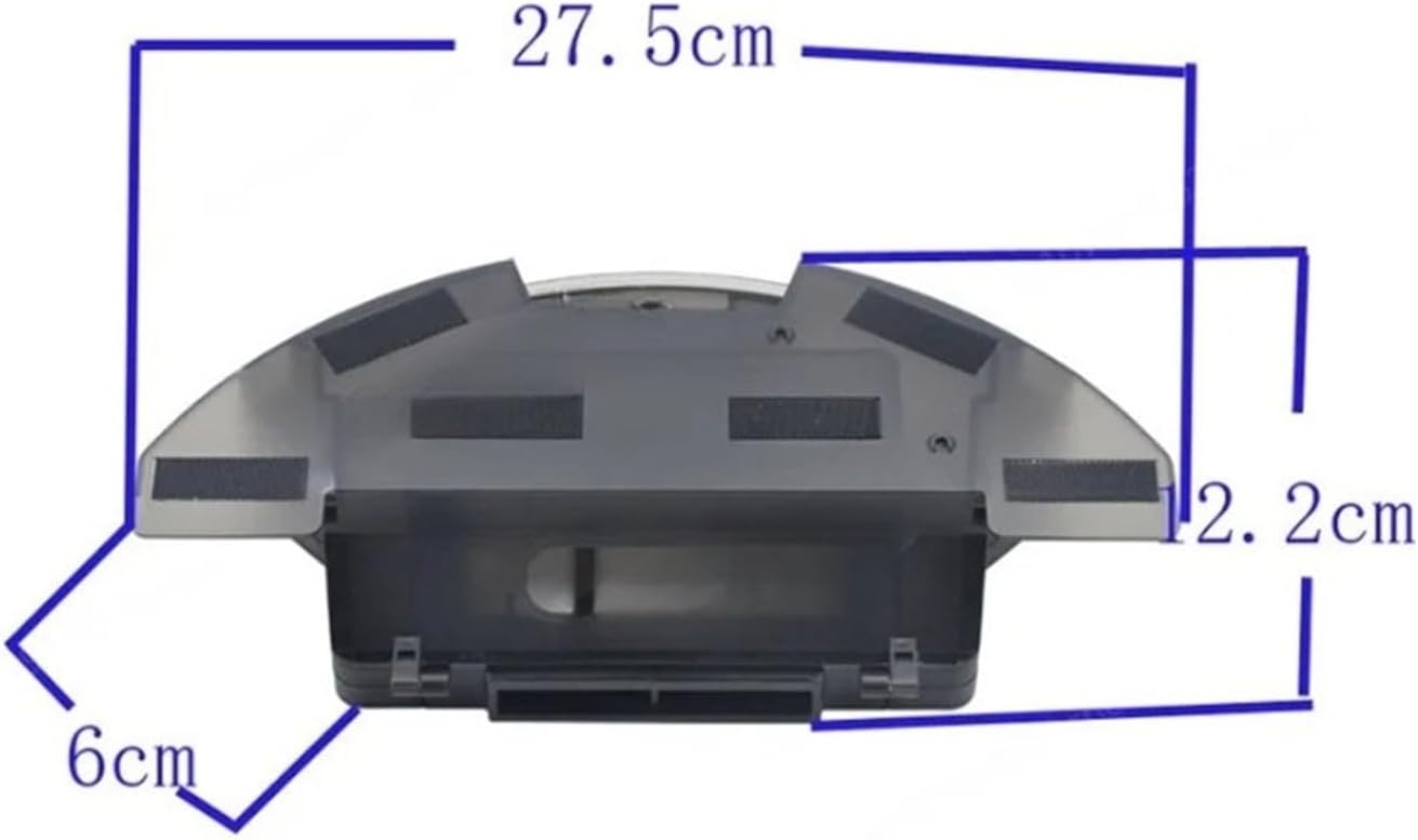 Vacuum Attachments Water Tank Dust Box,Compatible for Proscenic, Ultenic 850T MINI T7 T8 A35 D25 S3 D35 Bg800 Pro D40 C5 Robot Vacuum Cleaner Parts