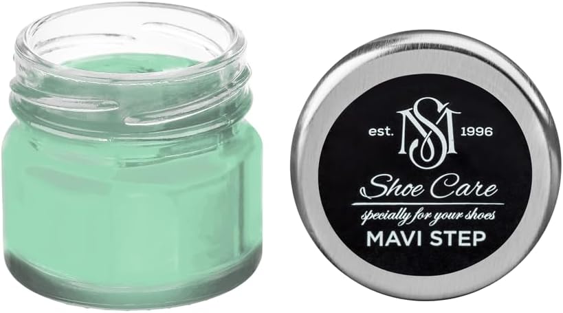 Leather Repair Cream-Filler - NCS S 1030-G Emerald Dew - Scuff & Scratch Remover Compound for Smooth Leather by MAVI STEP - 0.34 fl oz / 10 ml