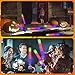 LifBetter Light Up Glow Sticks Bulk, LED Foam Sticks in The Dark with 3 Modes Flashing Led Foam Multicolor Batons Light up Party Favors for Birthdays, Weddings, Concerts, Festivals (45pcs)