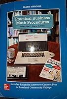 Practical Business Math Procedures: Math 1040/1050. 1259356582 Book Cover