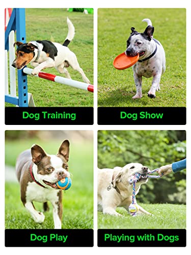 Realure Leckerlibeutel für Hunde Klein Futterbeutel Hundetraining Freihändig Leckerlitasche für Hunde mit Befestigungsclip Snackbeutel Hund für Hundetraining Reisen Spaziergang