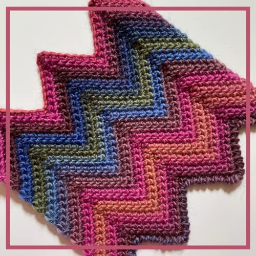 Image of Wool Wonders Yarn for Crocheting, 4-Pack (640Yds / 400G), Free Patterns - Wool Yarn for Knitting - Aran /Heavy #4 Medium Worsted Weight - Morning Sunrise