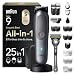 Braun Series 9 All-in-One Grooming Kit for Men, 25-Piece, Grey, AIO956