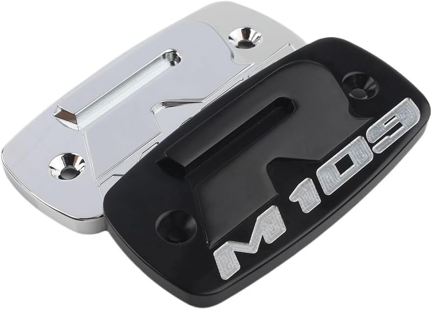 Fluid Reservoir Tank Cover for Boulevard M109R Motorcycle Front Brake Master Cylinder Reservoir Cover Cap 2006 07 08 09 10 11 12 13 14 15 16 17 2018