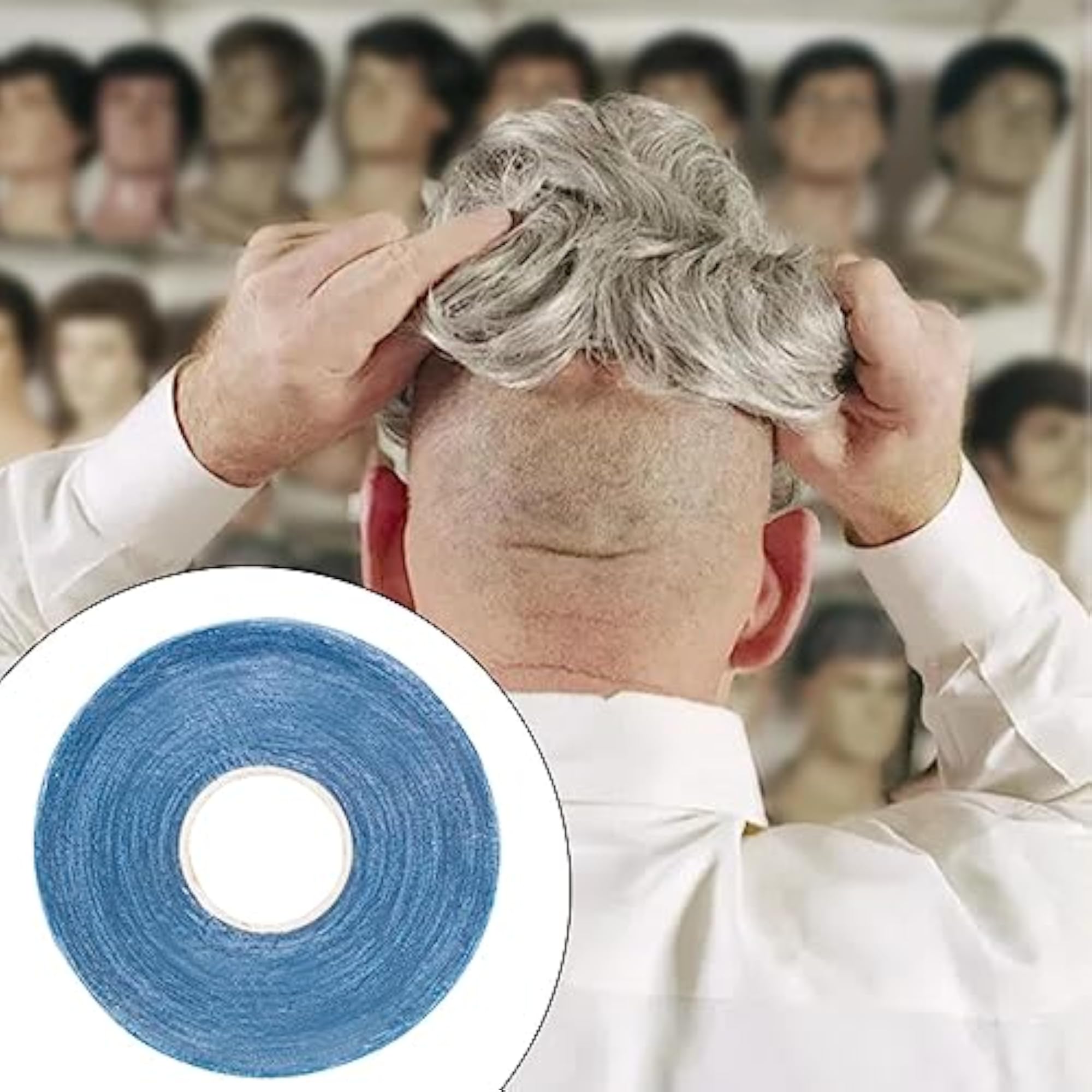 Lace Wig Tape for Hairpieces, Sweatproof Tape Roll