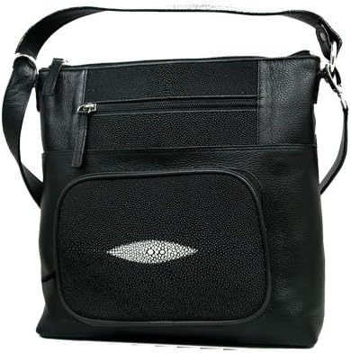 Stingray Leather Shoulder Bag