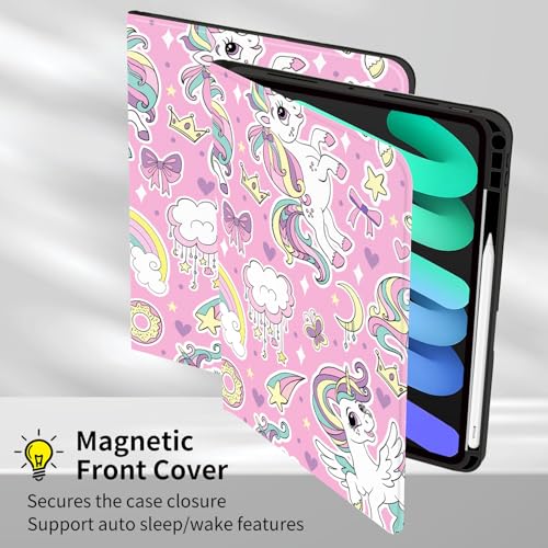 Protection iPad 10e génération licorne avec support stylet et veille - 2