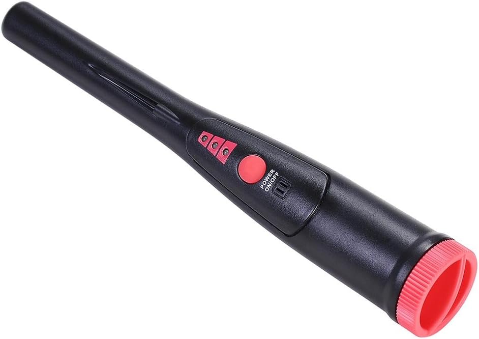 Waterproof Metal Detector Gold Pin Pointer Handheld with Holster Single-Button 0peration Sensitivity 3.5-4cm for US Quarter LED Indicator Light Audio Vibrate Alert US Delivery