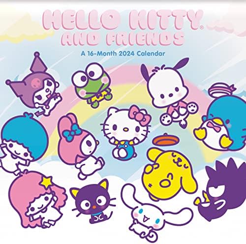 2024 Hello Kitty Wall Calendar : Trends International: Amazon ca