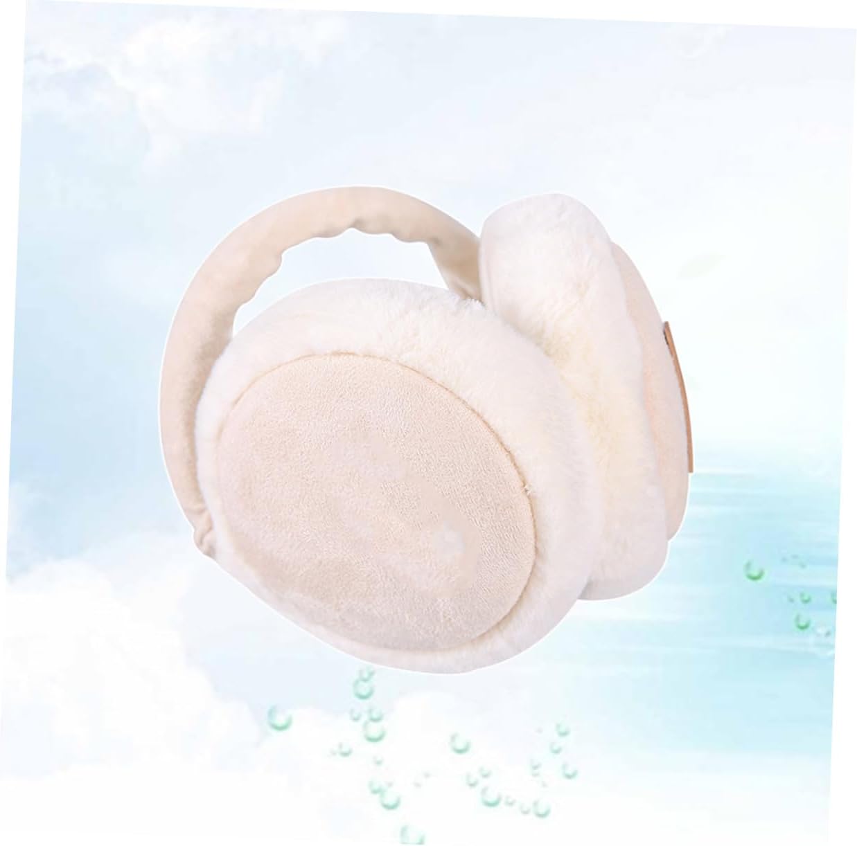 Gadpiparty 2pcs Men and Women Ear Warmer Fold