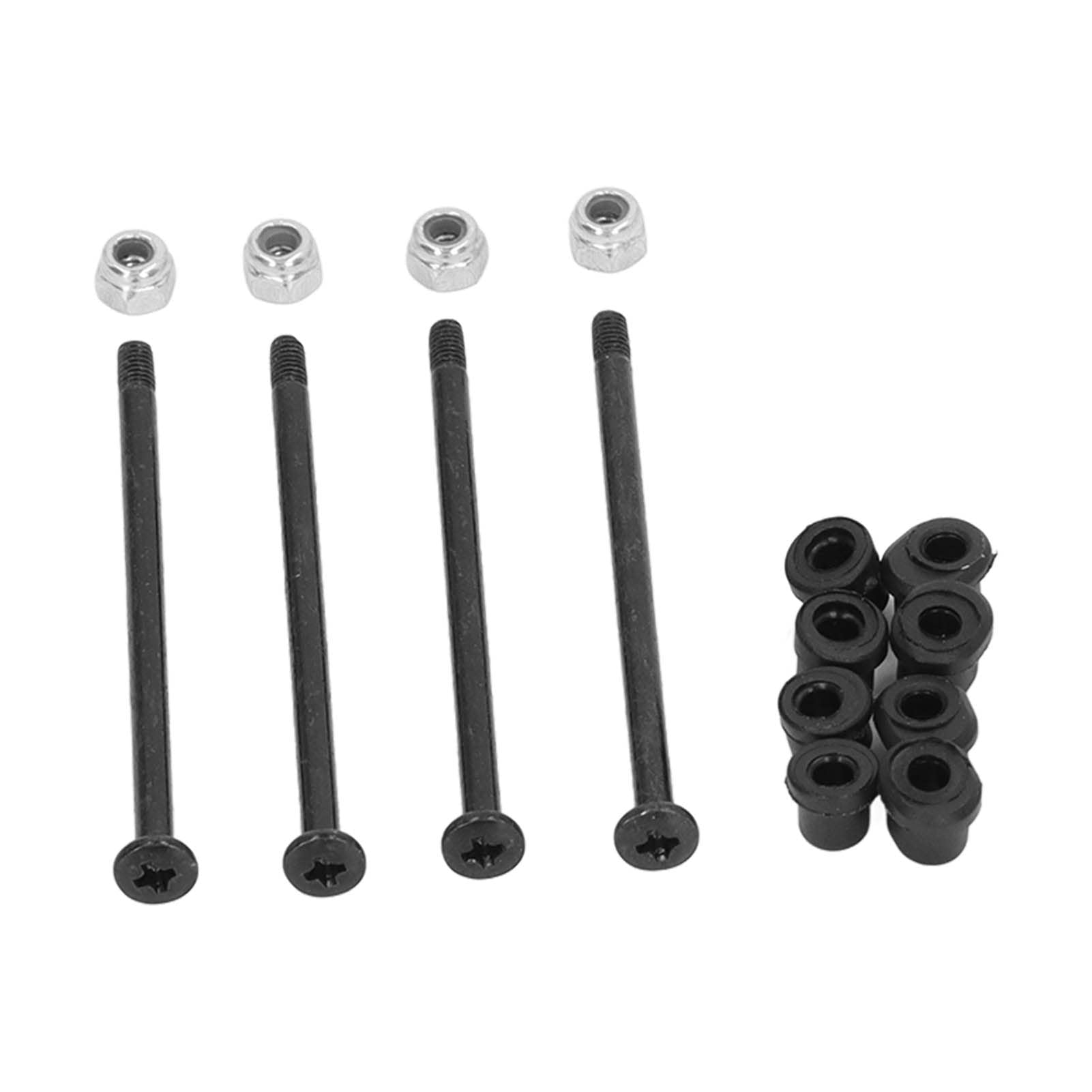 Kit de vis RC, vis en acier et écrous en plastique pour voitures télécommandées Wltoys 144010 144002 124016 124017 Kit de vis RC, vis en acier et écrous en plastique pour voitures télécommandées Wltoys 144010 144002 124016 124017