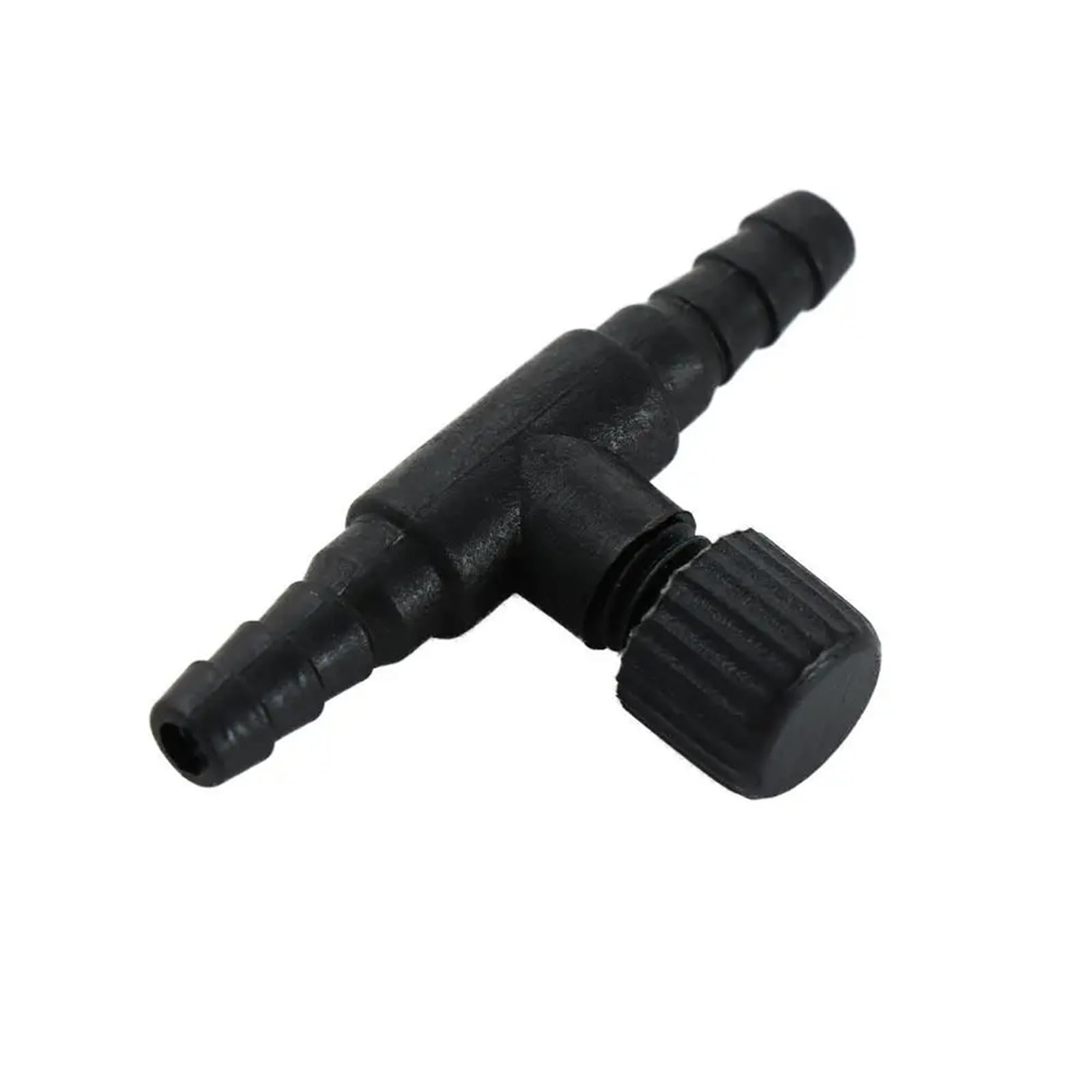 Tubo de aire ajustable 4 mm for bomba, conector for pecera, regulador for acuario, válvula control flujo(Blue-1)