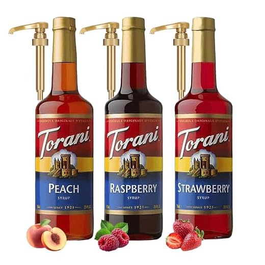 Torani Fruit Syrup Variety 3-Pack