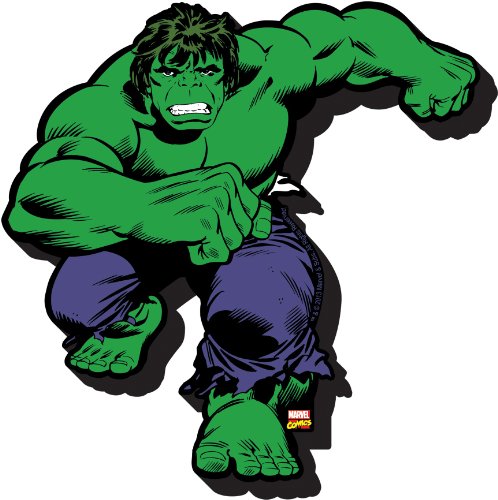 AQUARIUS Marvel Hulk Funky Chunky Novelty Magnet for Refrigerator, Locker, Whiteboard & Game Room Officially Licensed Merchandise & Collectibles