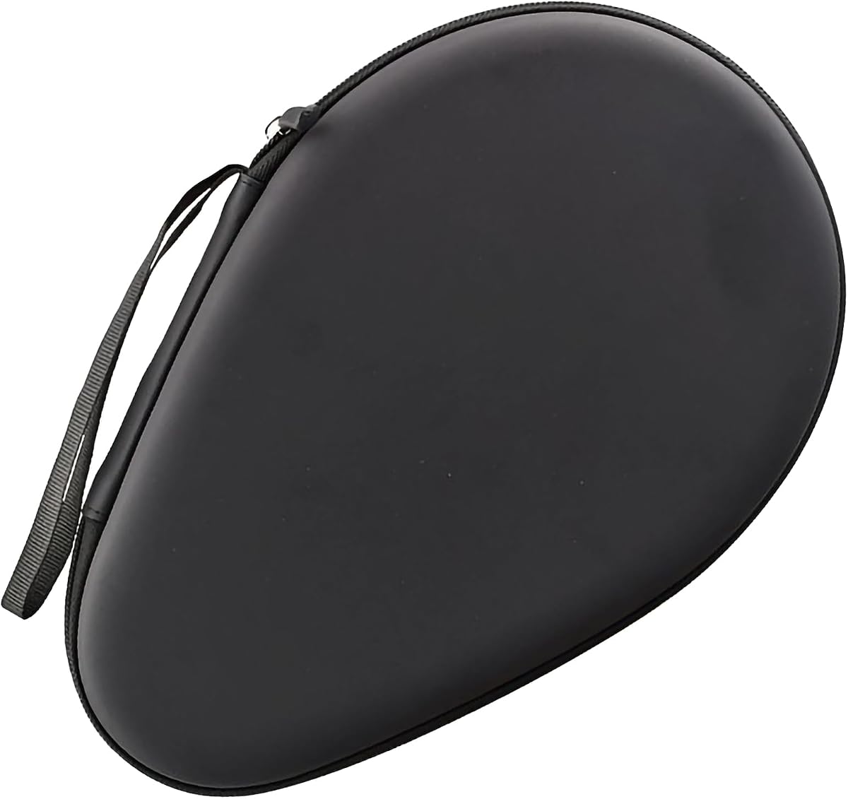 Ping Pong Paddle Case Table Tennis Racket Case Protective Covers | Storage Pocket Hard Cover Bag Gourd Shape with Zipper for Sports Accessories Texture