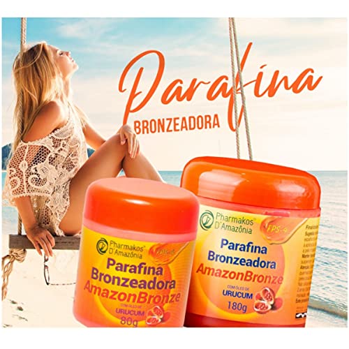 Parafina Brozeadora 180g Pharmakos Amazonbronze Marquinha do Verão