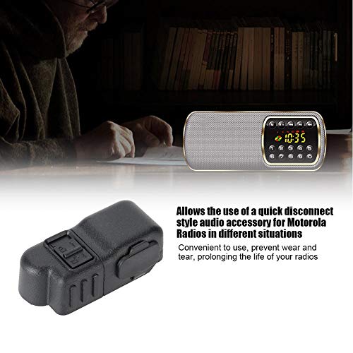 Adaptador de áudio MTP3250 para Motorola DEP550 DEP570 DP2000 DP2400 DP2600 adaptador de áudio para