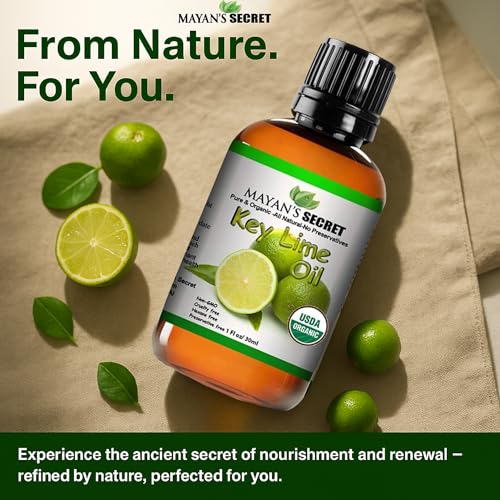 Aceite esencial orgánico de lima clave Mayan's Secret 1oz miniatura 6