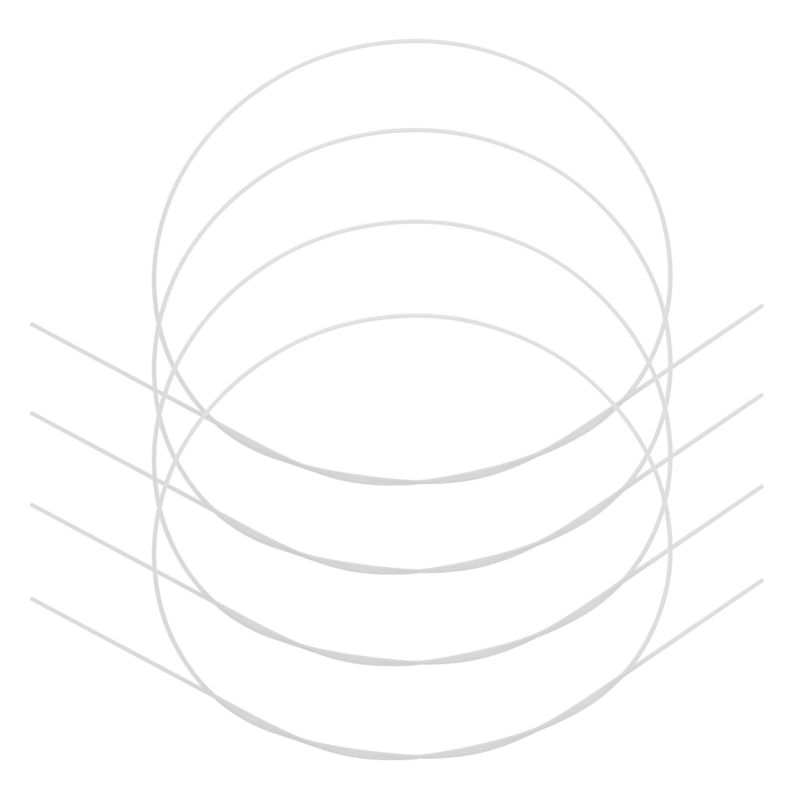 HOODANCOS Kite Support Rods Replacement 4Pcs DIY Kite Rods Plastic Sticks for Kite Crafts Kite Assemble Sticks Accessories