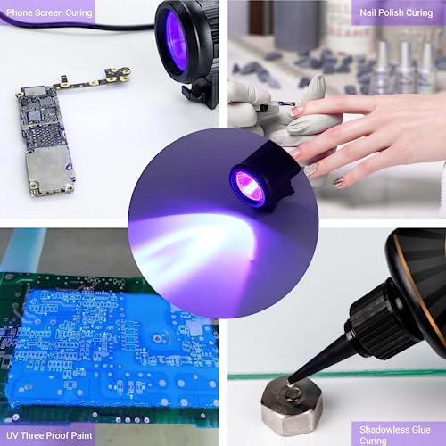 Jectse Torcia UV Luce Nera, 385 NM Torcia UV