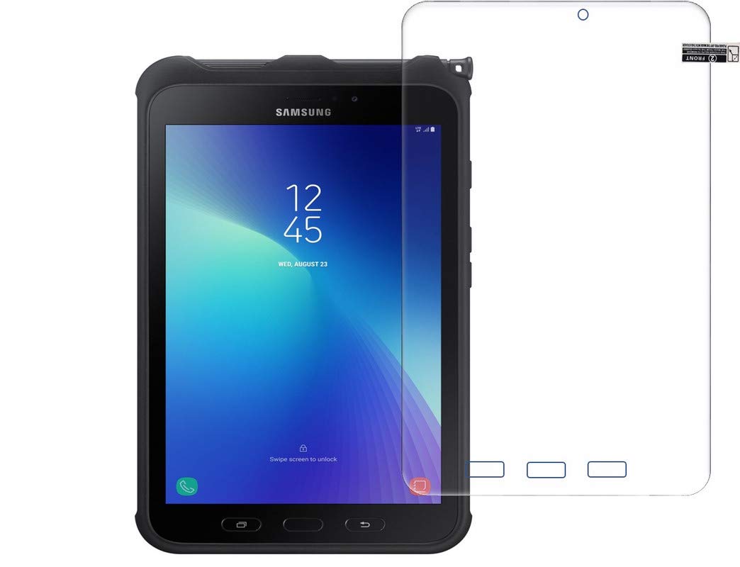 andeal guards 9h nano flexible screen protector compatible with samsung galaxy tab active 2 (8.0 inch) full screen coverage (except edges) with installation kit (transparent) edge to edge full screen coverage (B08P4Z5LN1) Amazon Price History, Amazon Price Tracker