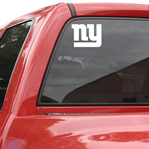 New York Giants White Decal 8