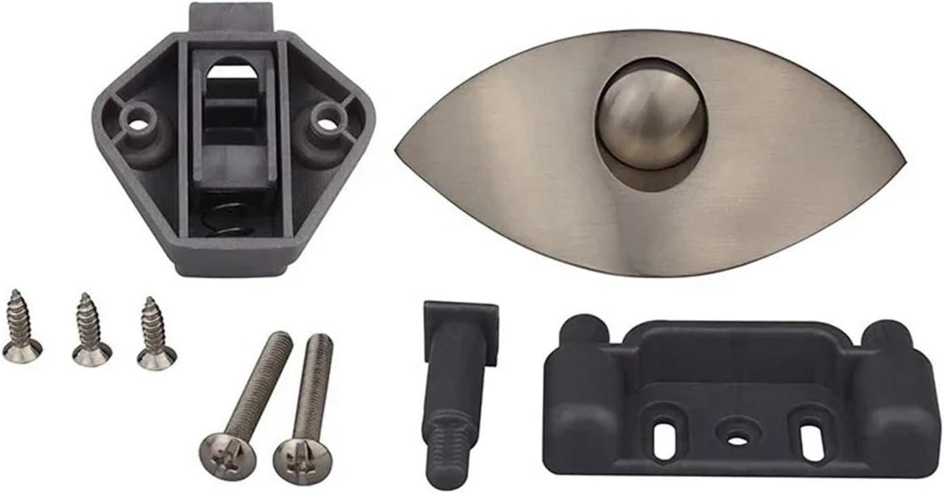 Push Locks Catch for RV Drawer Cinet Boat Caravan Cupboard Furniture Hardware ZS06 G1 1Pcs(Small)