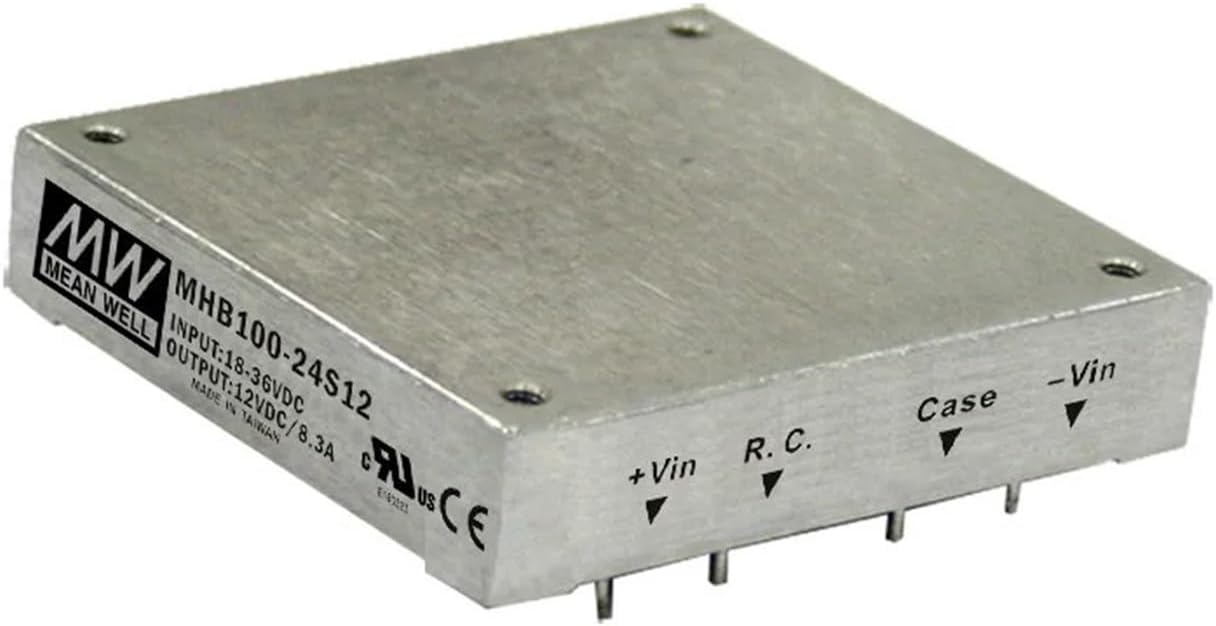 1PCS MHB100 Series 5V 12V 24V 100W Half-Brick Regulated Single Output Converter With Buit-in EMI Fliter(MHB100-48S12)