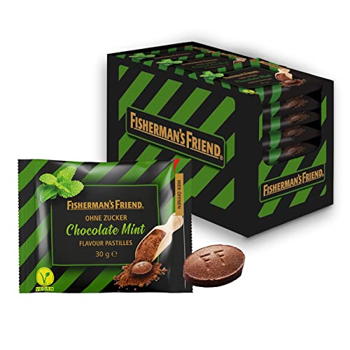 Fisherman's Friend Chocolate Mint | 20 x 30g Zip-Lock Beutel