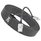 Longitud Perfecta – El cable de cargador android Micro USB es un compañero perfecto para su trabajo y vida diaria. Con la longitud perfecta, puede usar libremente su teléfono a través de este cargador micro usb en el dormitorio, la oficina e incluso en el asiento trasero de su automóvil